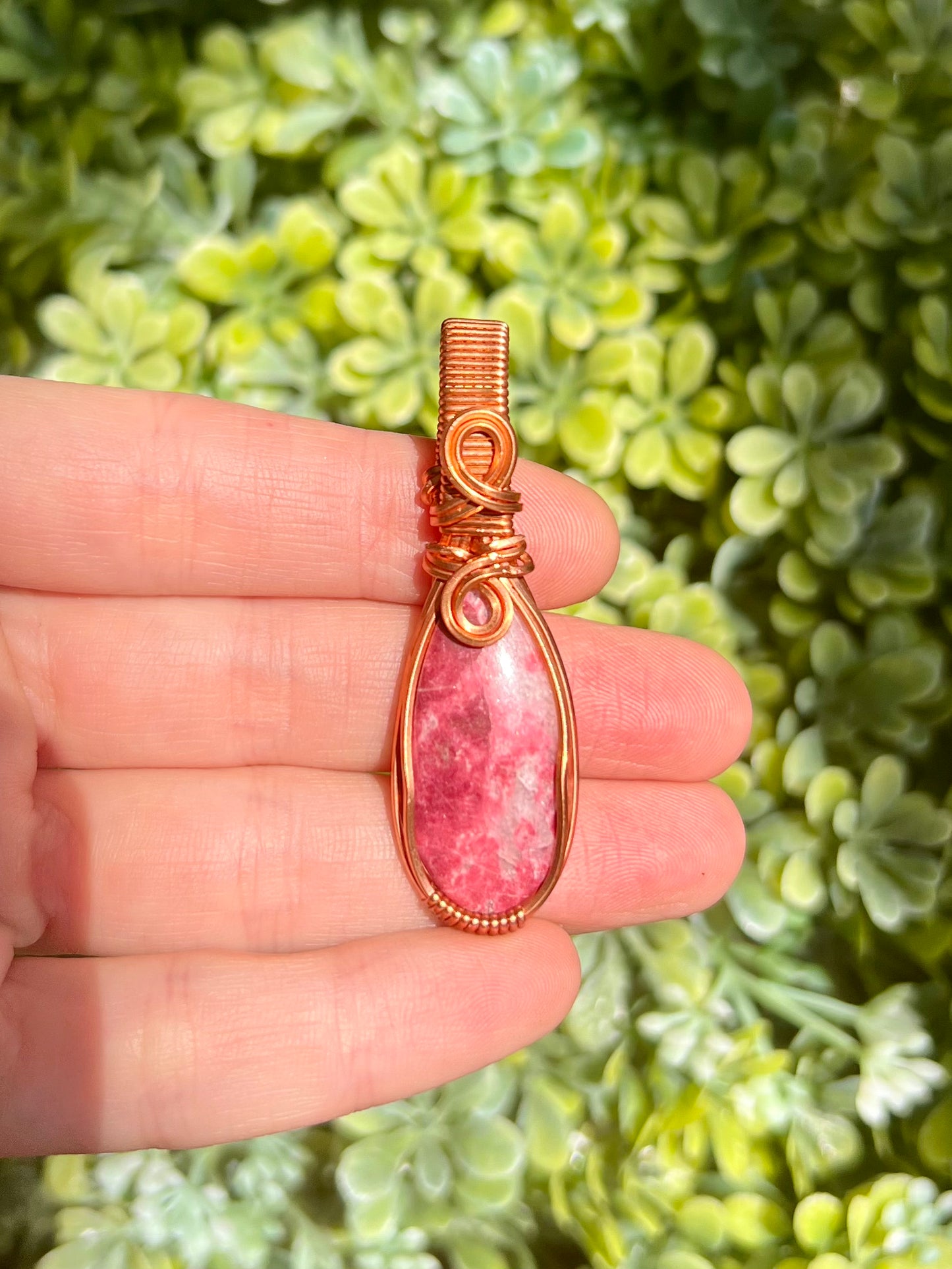 Rhodonite Pendant