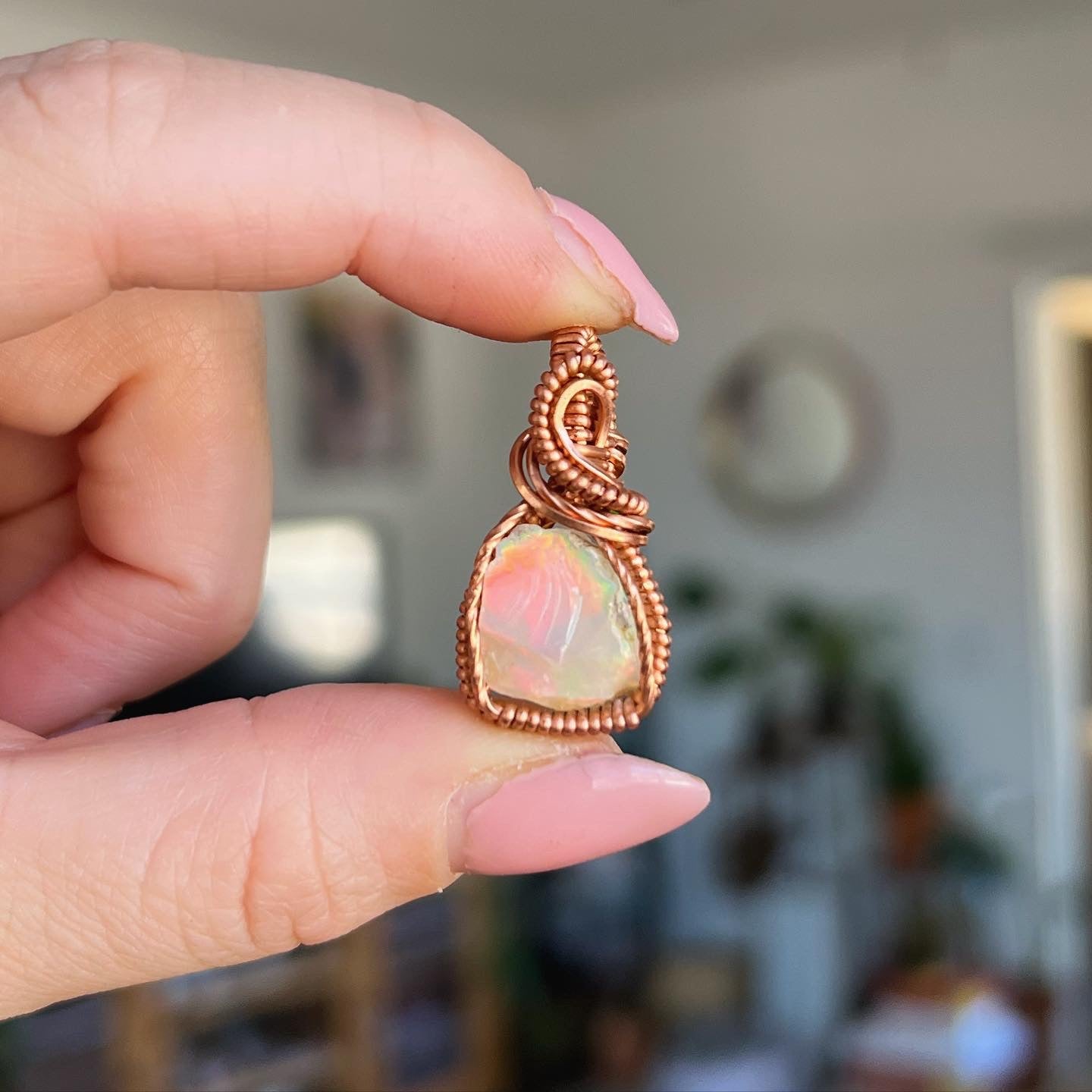 Ethiopian Opal Pendant