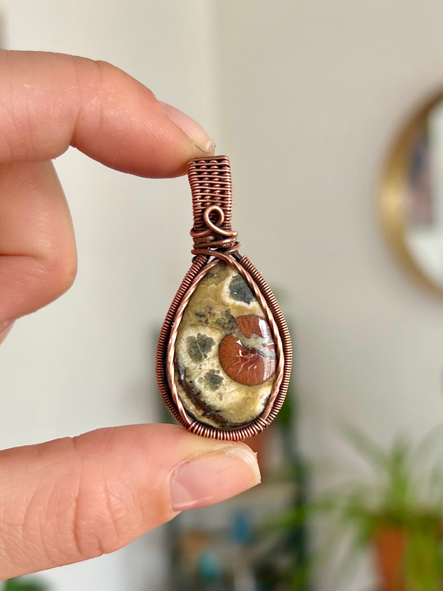 Brecciated Jasper Pendant