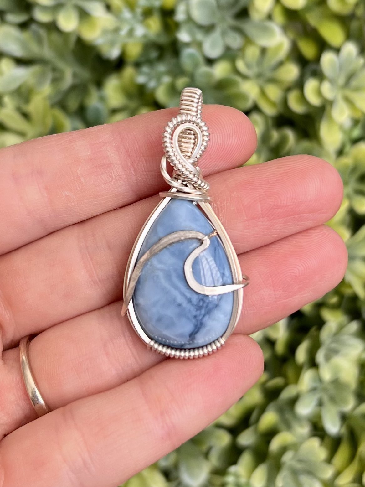 Blue Opal Wave