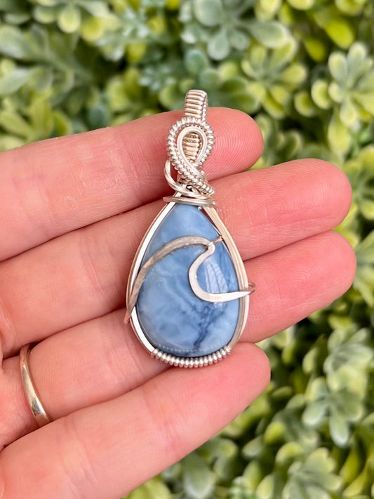 Blue Opal Wave