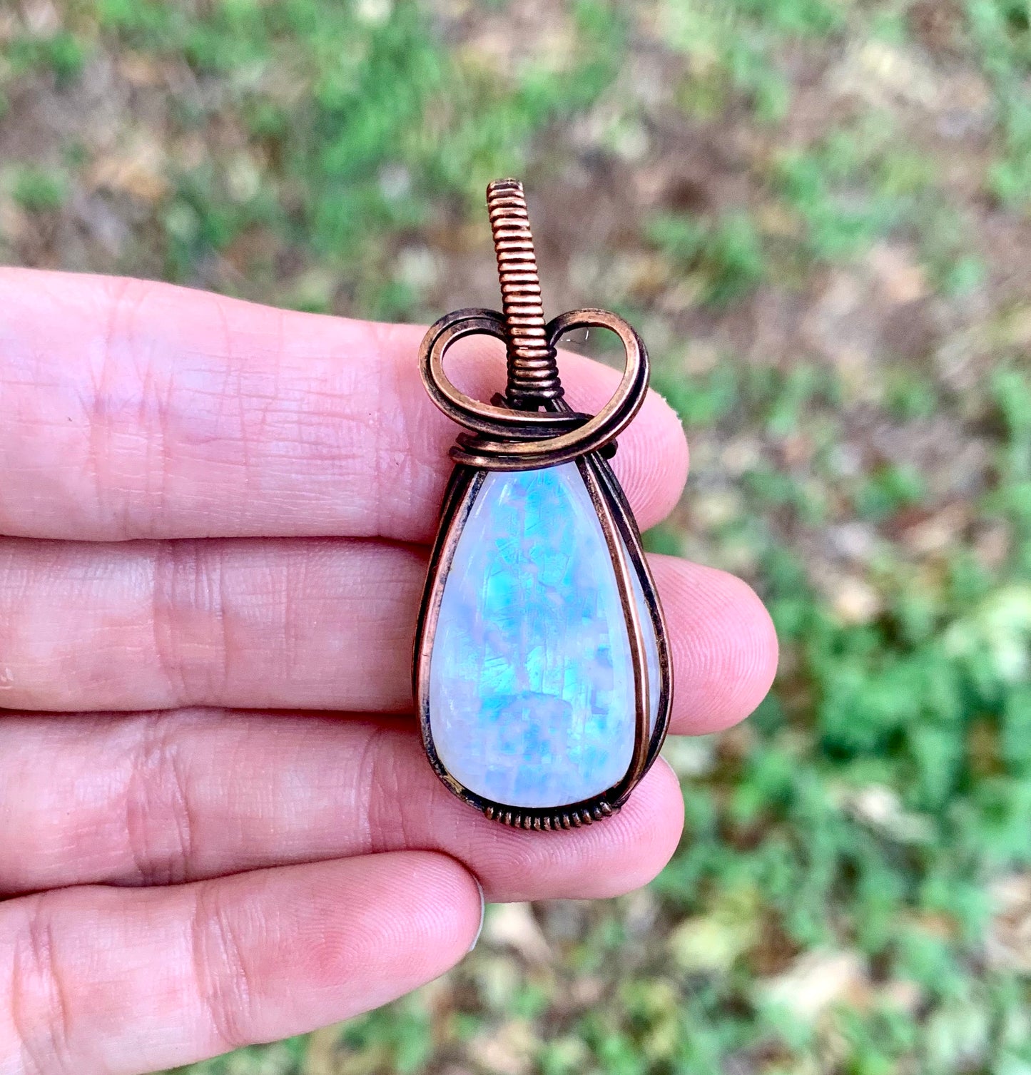 " COURTNEY" Moonstone Pendant