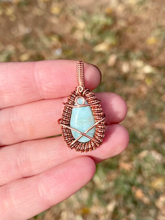 Larimar Mini Pendant