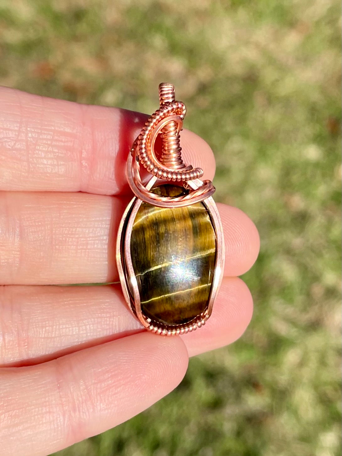 Tigers Eye Pendant