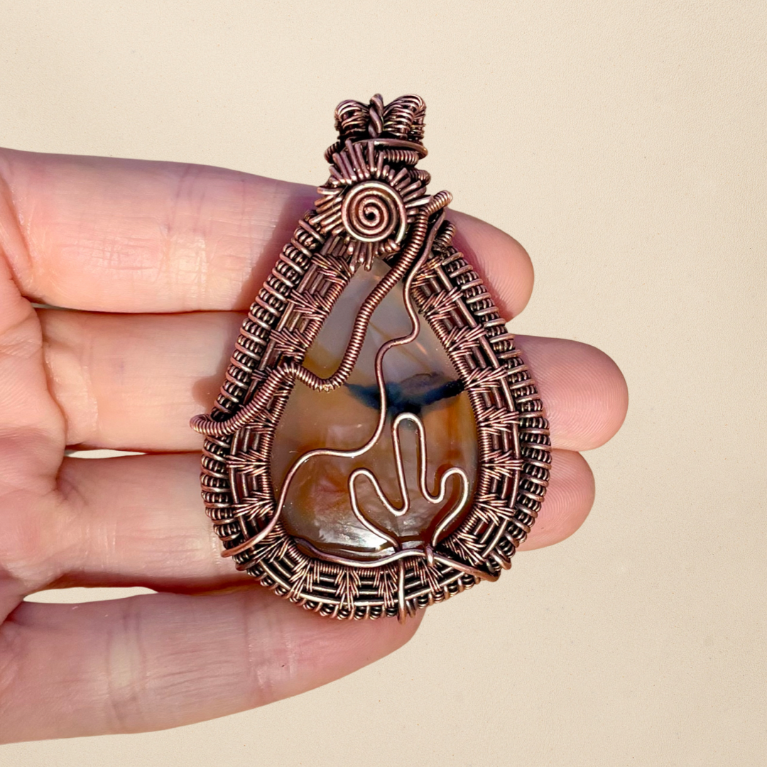 Desert Dream Montana Jasper pendant