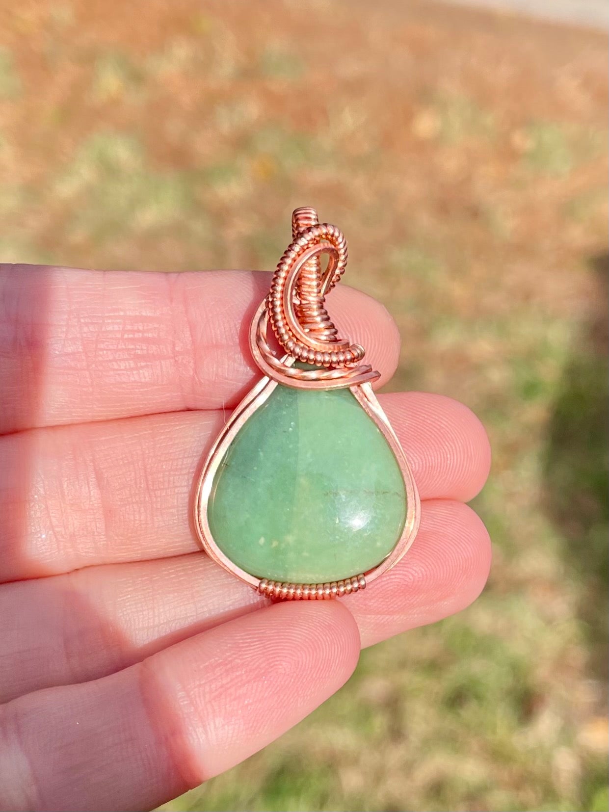 Green Opal Pendant