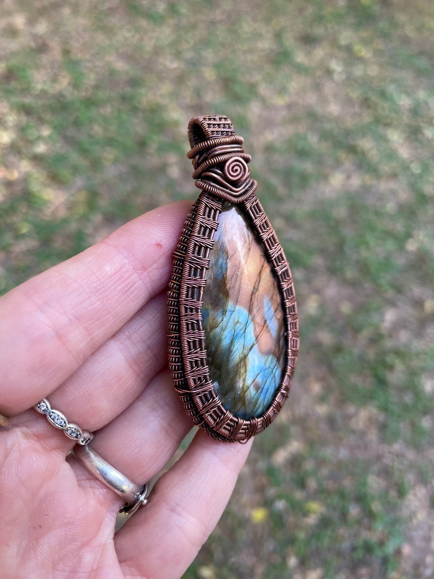 Beast Labradorite Pendant