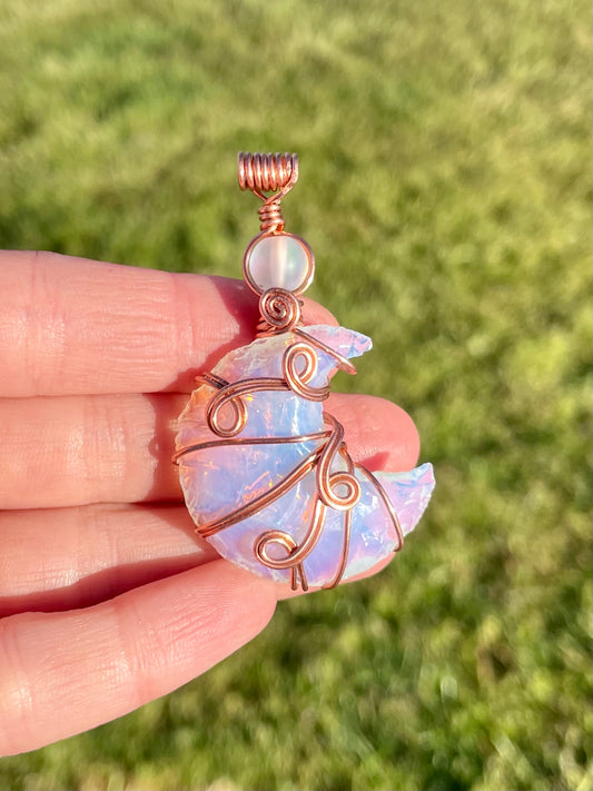 Moon Opalite Pendant 1