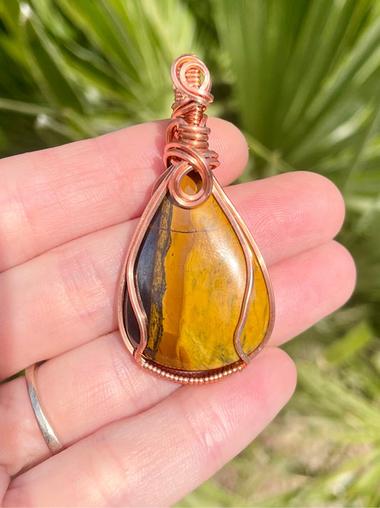 Sunset Jasper Pendant