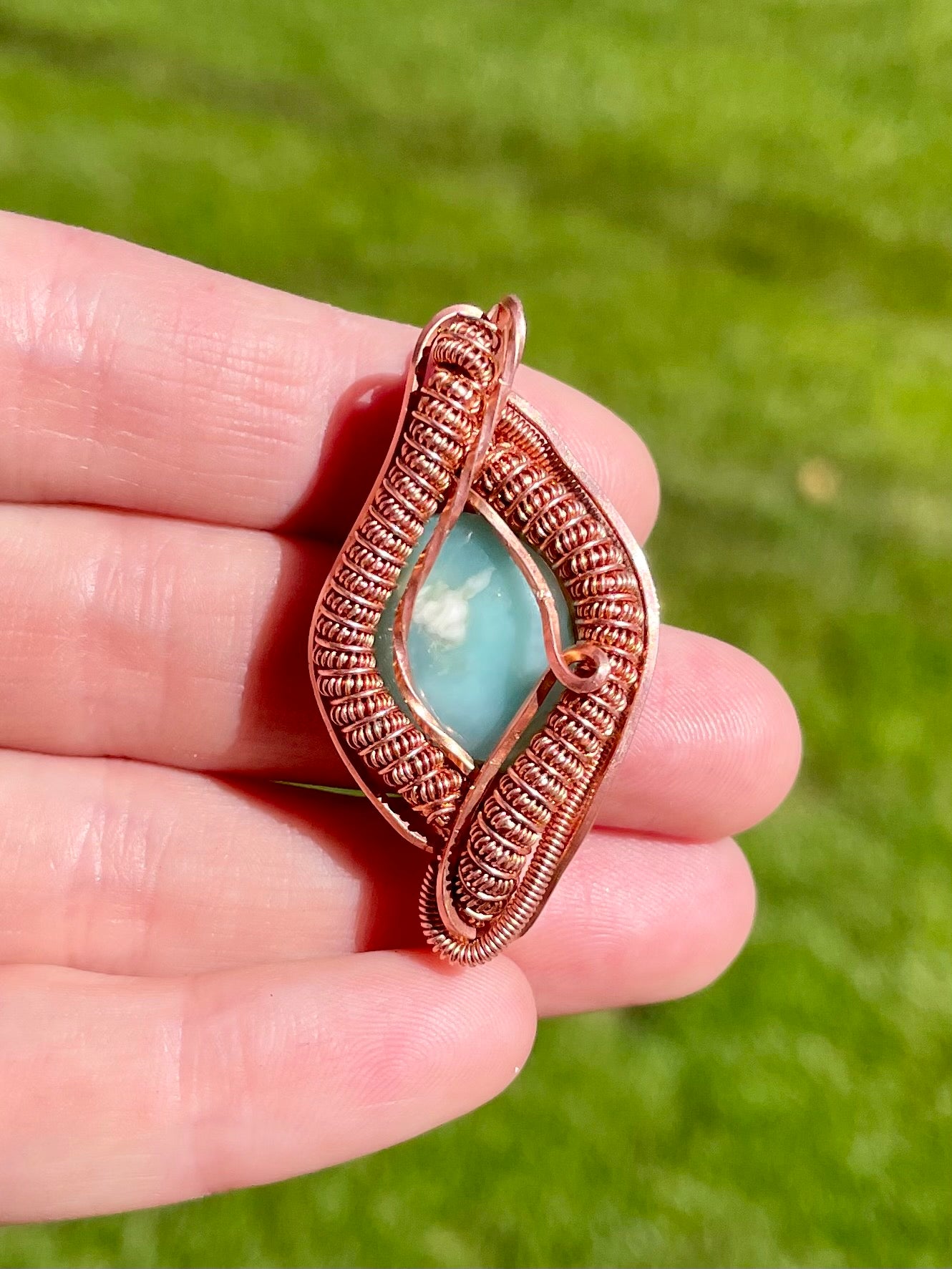 Larimar Mini Pendant