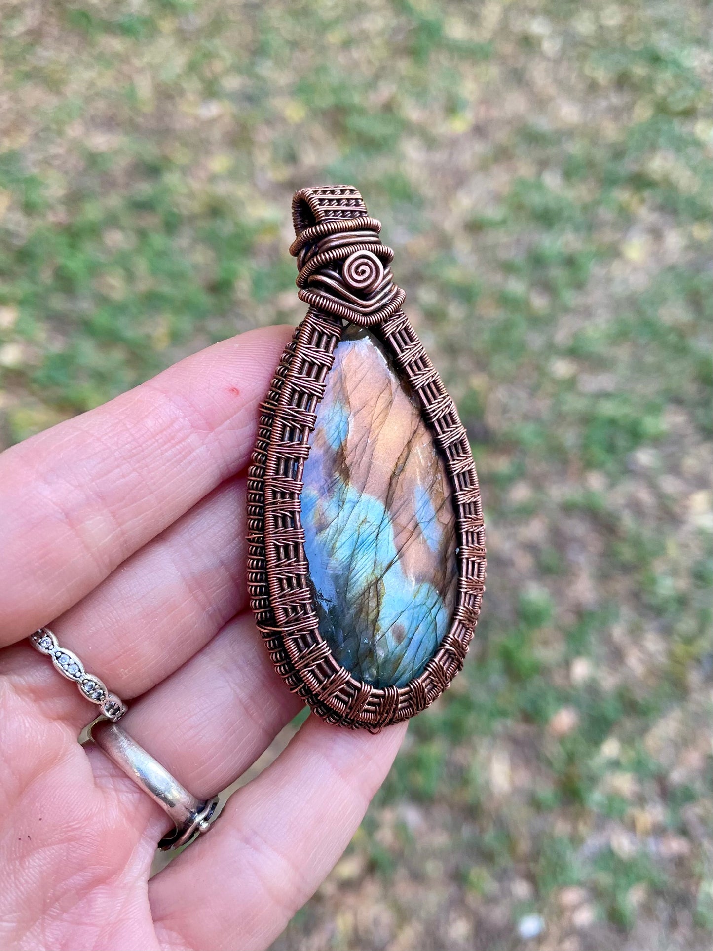 Beast Labradorite Pendant