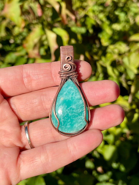 Amazonite Pendant