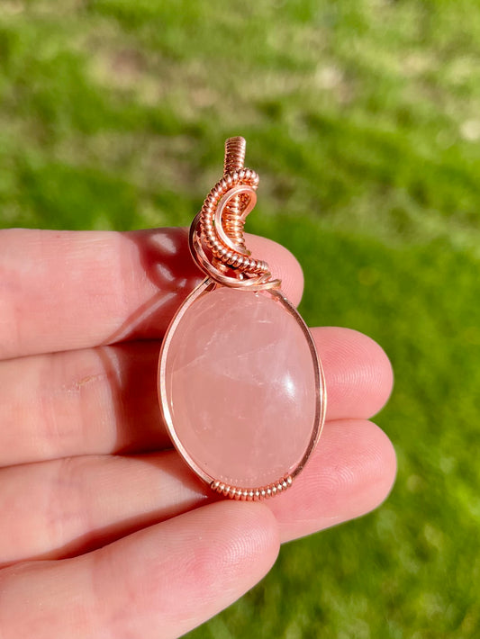 Rose Quartz Pendant