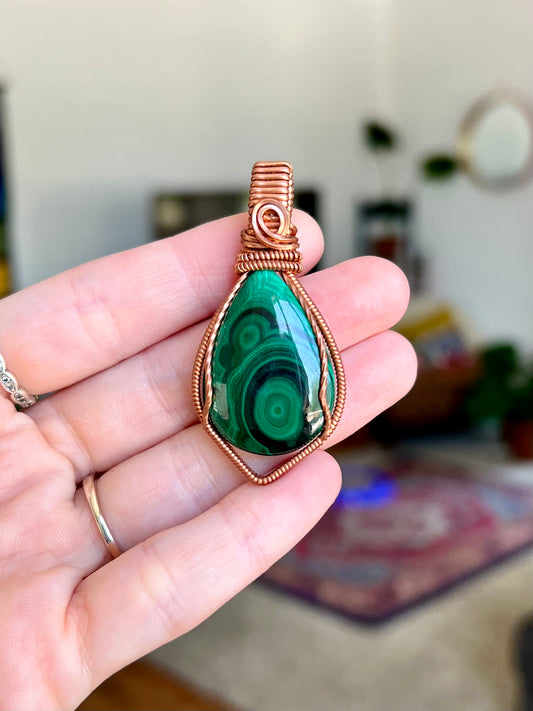 Merida Malachite Pendant