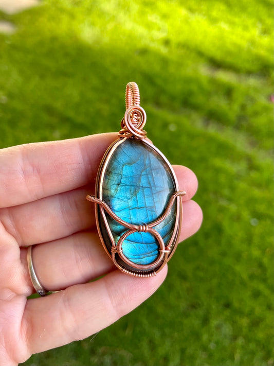 Taurus Labradorite Pendant