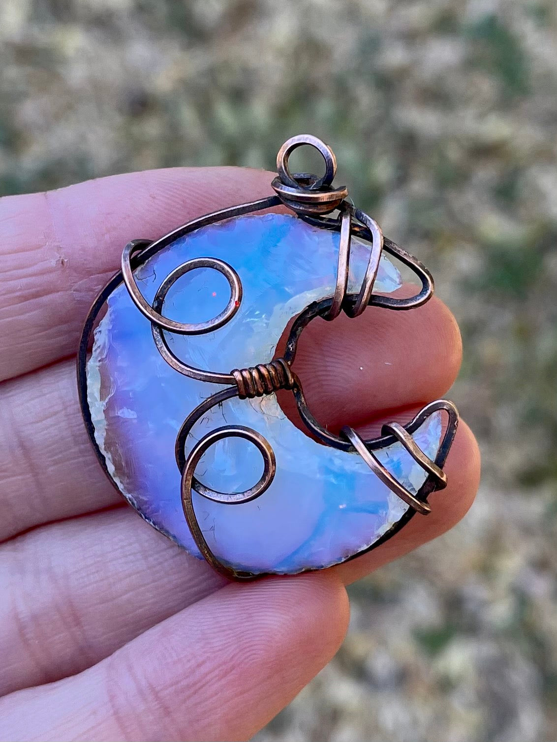 Moon Opalite Pendant