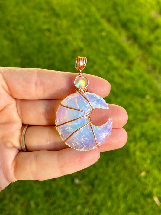 Moon Opalite Pendant