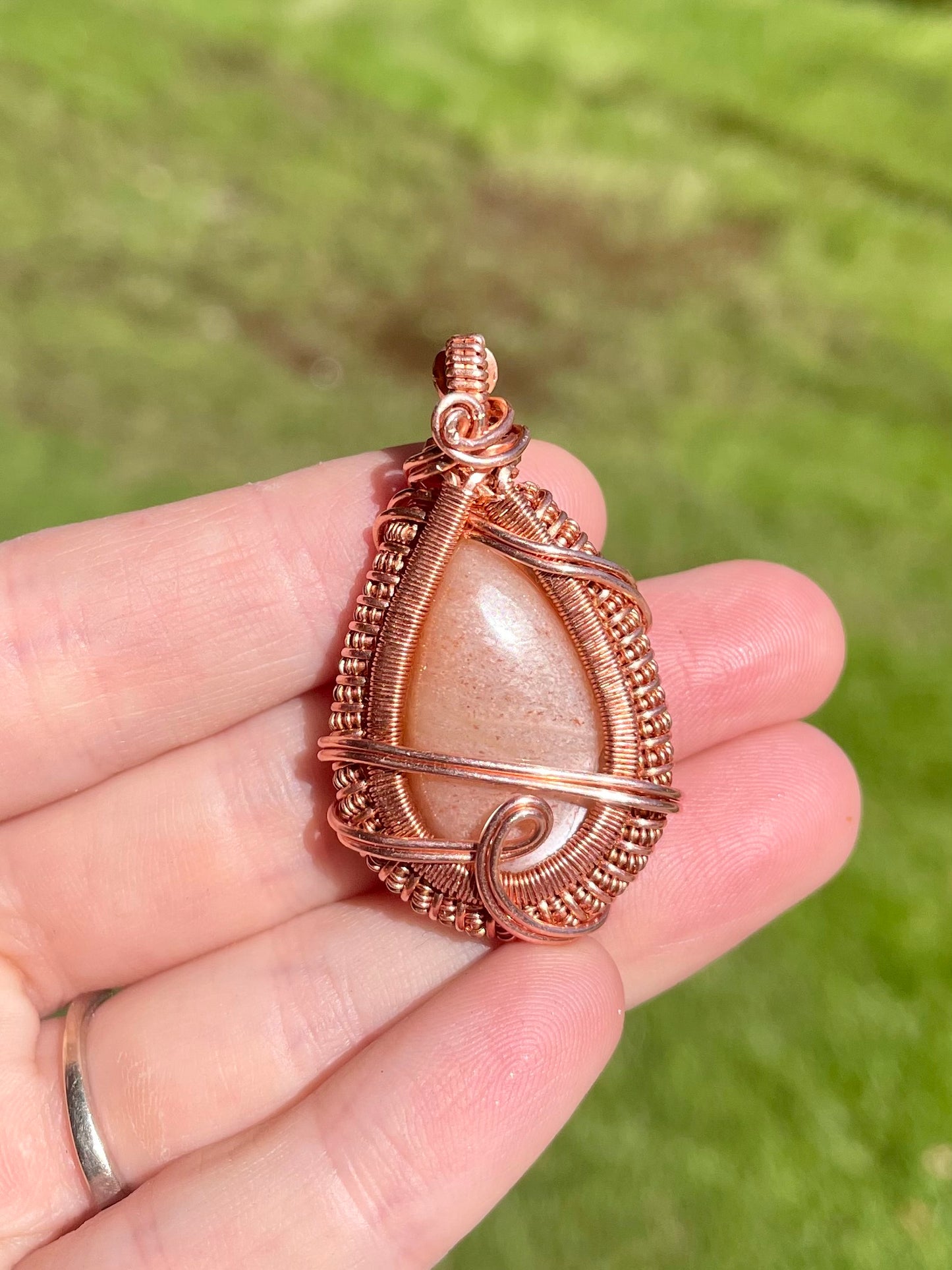 Peach Moonstone