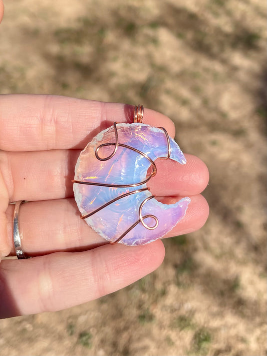 Moon Opalite Pendant