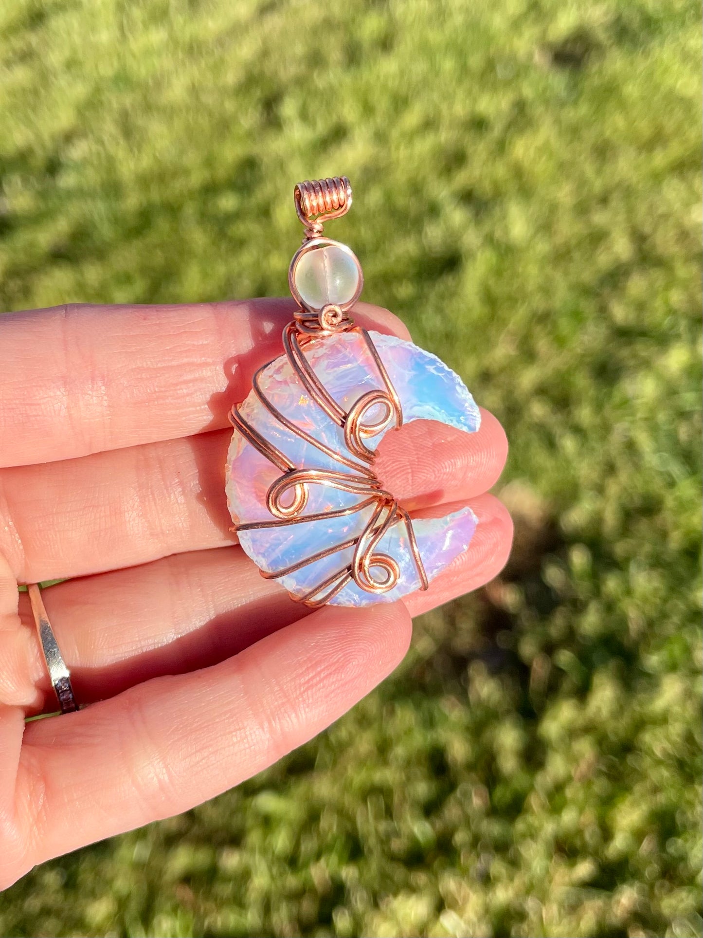 Moon Opalite Pendant 2