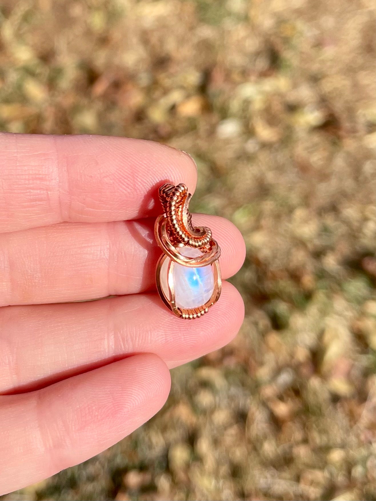 Mini Moonstone Pendant